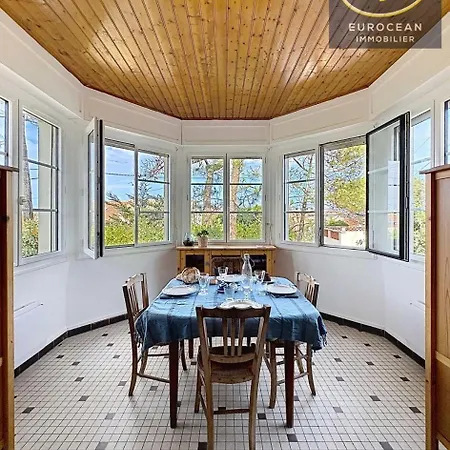 04094-lacanau Ocean - Authentique Canaulaise Centenaire Avec Grand Jardin - 7 Pers. Mae-0971 * 라카노오세앙