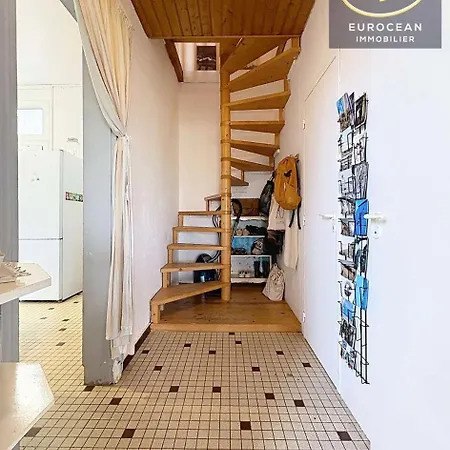 빌라 04094-lacanau Ocean - Authentique Canaulaise Centenaire Avec Grand Jardin - 7 Pers. Mae-0971 *