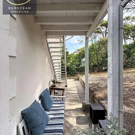 04094-lacanau Ocean - Authentique Canaulaise Centenaire Avec Grand Jardin - 7 Pers. Mae-0971 빌라 라카노오세앙